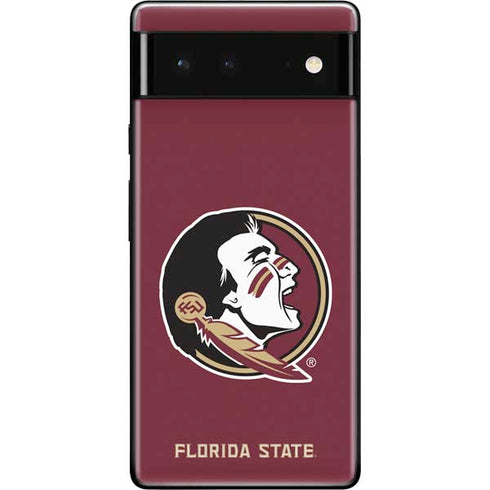 Florida State FSU Seminoles Google Pixel 6 Skin